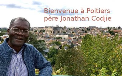 Bienvenue à Poitiers au P. Jonathan Codjie