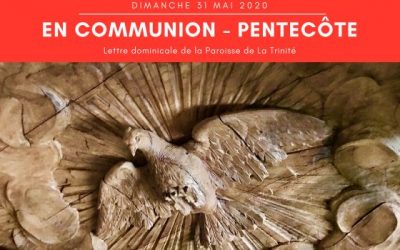 Lettre « En Communion » pour la Pentecôte