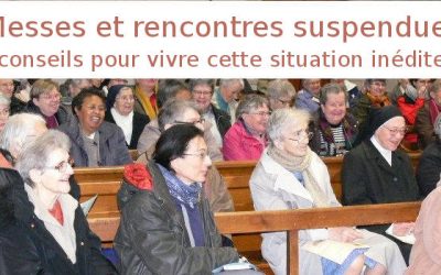 Messes et rencontres suspendues, communiqué des curés de Poitiers