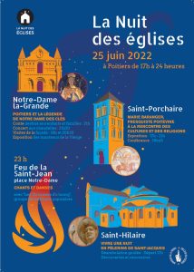 Nuit des églises à Poitiers, 25 juin 2022