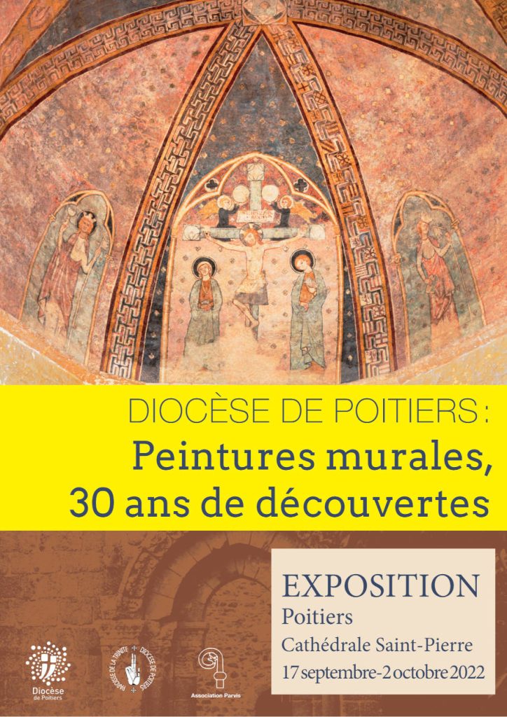 Diocèse de Poitiers. exposition "Peintures murales, 30 ans de découvertes"