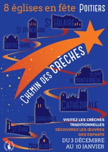 Chemin des crèches des églises de la paroisse de la trinité de Poitiers